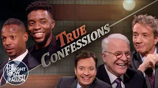 Tonight Show True Confessions: Martin Short & Steve Martin, Chadwick Boseman & Marlon Wayans