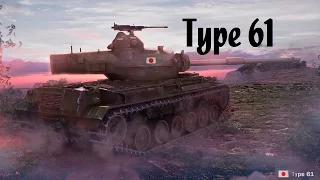 World of Tanks Replay - Type 61, 10 kills, 6,1k dmg, (M) Ace Tanker