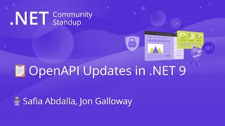 ASP.NET Community Standup: OpenAPI Updates in .NET 9