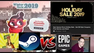 + Steam VS Epic Winter / Holiday / Christmas Sale 2019 + Which Sale Is Better? + Guide +