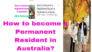 Fastest way to become Permanent Resident in Australia