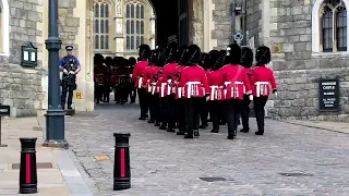 Windsor Castle Guard 29 08 2023