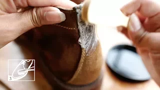 How To Clean Suede Shoes (With Saphir Omni'Nettoyant)