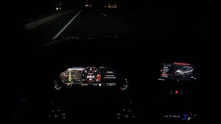 Audi SQ5 3.0 TDI (347 PS) Autobahn Top Speed & Acceleration 0-262 km/h