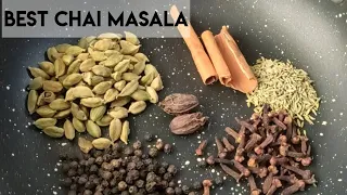 Best Chai Masala Powder Secret Recipe | चाय मसाला पाउडर | Chai Masala | Homemade Tea Masala Recipe