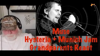 Muse  Hysteria + Munich Jam  - Grandparents from Tennessee (USA) react - first time watching
