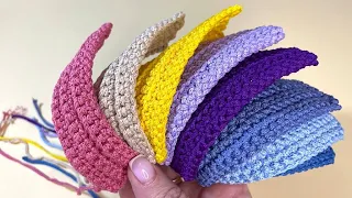 🤗 The simplest crochet toy made from leftover yarn