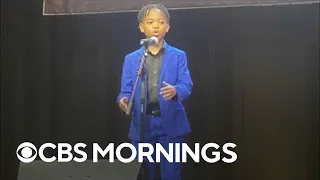 10-year-old blows people away with rendition of Sam Cooke's "A Change is Gonna Come"