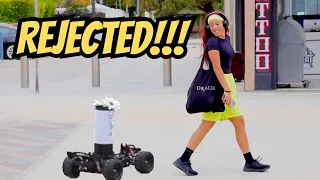 Chasing Strangers with an RC CAR Holding FLOWERS  *FUNNY*