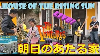 ベンチャーズ House of the Rising Sun 朝日のあたる家 (Ventures) young guitarist Mina Pang The Cotton Kids #千齡 棉花樂隊
