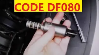 FAULT DF080 Renault Megane 1.6i 16v, camshaft circuit