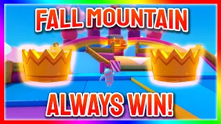How To WIN EVERYTIME In Fall Mountain (OP STRATEGY!) - Fall Guys Tips & Tricks #3