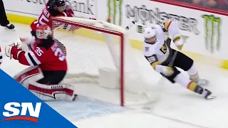 Alex Tuch Uses Wraparound To Tuck Goal By Cory Schneider