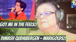 Dimash Qudaibergen - Marigolds (Chornobryvtsl)!! Reaction!! Beautiful Gift to his Mother!!