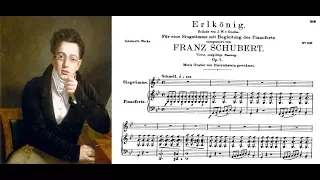 Franz Schubert - Erlkönig (Sheet music and lyrics)