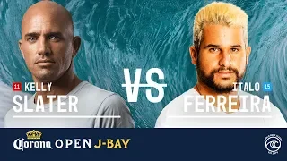 Kelly Slater vs. Italo Ferreira - Round of 16, Heat 8 - Corona Open J-Bay 2019