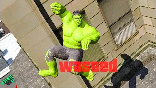 Spiderman vs Hulk GTA 5 Epic Wasted Jumps ep.16 (Euphoria Physics, Fails, Funny Moments)