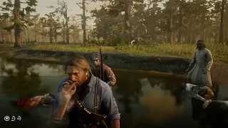 Night folk Will Not Attack You When You're In Water - Red Dead Redemption 2