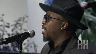 Anthony Hamilton Performs At Nipsey Hussle's Memorial Service