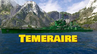 Meet The Temeraire! Tier 8 British Battleship (World of Warships Legends)