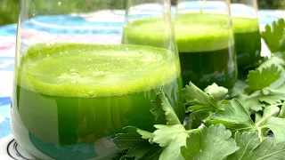 Jus de persil 🌿 Essayer vous ne pourrez plus vous en passer | #thermomix