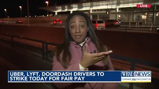 Uber, Lyft, DoorDash drivers striking for fair pay