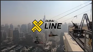 XLine Dubai Marina ZipLine 2020 || DUBAI MARINA || DeshiBitish