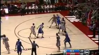 UNM Men's Basketball Highlights vs  Air Force 2 29 12