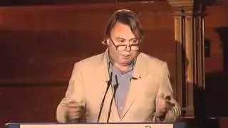 Christopher Hitchens at the Intelligence Squared Debate on the 19th of October 2009 part 2