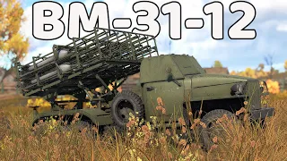 BM-31-12 “Andryusha” Soviet Multiple-Rocket Launch System Gameplay | War Thunder