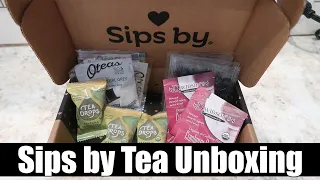 Sips by Tea Unboxing | Tea Haul Unboxing | Summer 2020