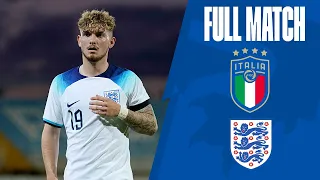 Full Match | Italy U21 V England U21 | International Friendly