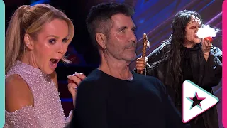 Scary Witch Audition On Britain's Got Talent 2022 Terrifies The Judges!