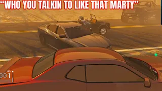 Peanut And Ramee Get Shot By Marty After Getting Pitted By Him | NoPixel 4.0