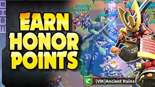 How To Earn HONOR POINTS in Rise of Kingdoms Lost Kingdom