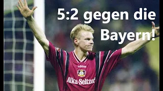 Bayer Leverkusen v. FC Bayern München (5:2) - Bundesliga 1996/97