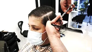 ANTI AGE HAIRCUT - SHORT VOLUMINOUS CUT for SUPER THIN HAIR