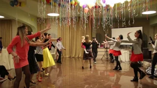 Шоу-балет "Едельвейс" - майстерклас для гостей в стилі стиляги (найкращі у Львові)