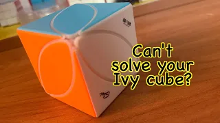 Can't solve Ivy cube in your cube collection? | Speed Cubing with Sriram