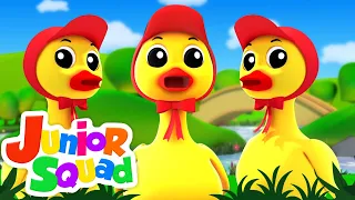 The Duck Song | Five little Ducks went Swimming One Day | Nursery Rhymes and Kids Songs