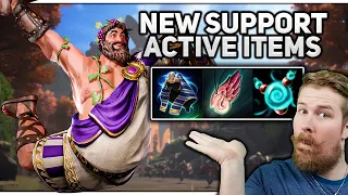 Smite 2 Bacchus With New Fun Support Active Items!