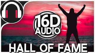 The Script - Hall of Fame | 16D music (Better than 8D AUDIO) 🎧 ft. will.i.am