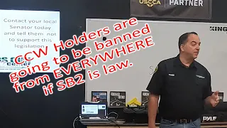 CCW Instructor Talks about SB2 CCW Carriers losing their rights
