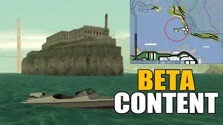 Restored Cut Content of GTA San Andreas BETA Edition (Alcatraz Island, Mulholland House, Animations)