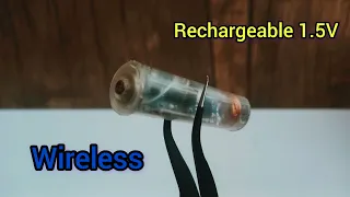 How to make Rechargeable AA Size 1.5V Battery || DIY Rechargeable 1.5V Battery