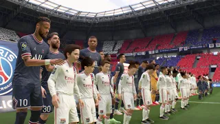 (PS5 / XBSX) FIFA 22 | Lyon vs PSG (Full 4K Next-Gen Gameplay)