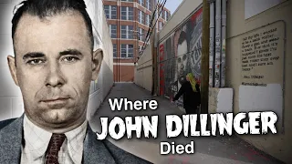 The Exact Spot Where John Dillinger Died - REAL Crime Scene Locations in Chicago   4K