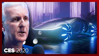 James Cameron made an Avatar 2 concept car with Mercedes-Benz: Vision AVTR