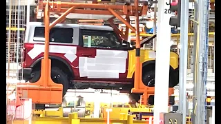 2021 Ford Broncos Coming Down Production Line at Michigan Assembly Plant