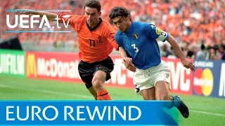 EURO 2000 highlights: Italy beat the Netherlands on penalties